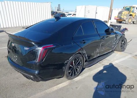 2022 Cadillac Ct4-V V-Series Blackwing from USA, damaged, VIN 1G6D75RP6N0410127
